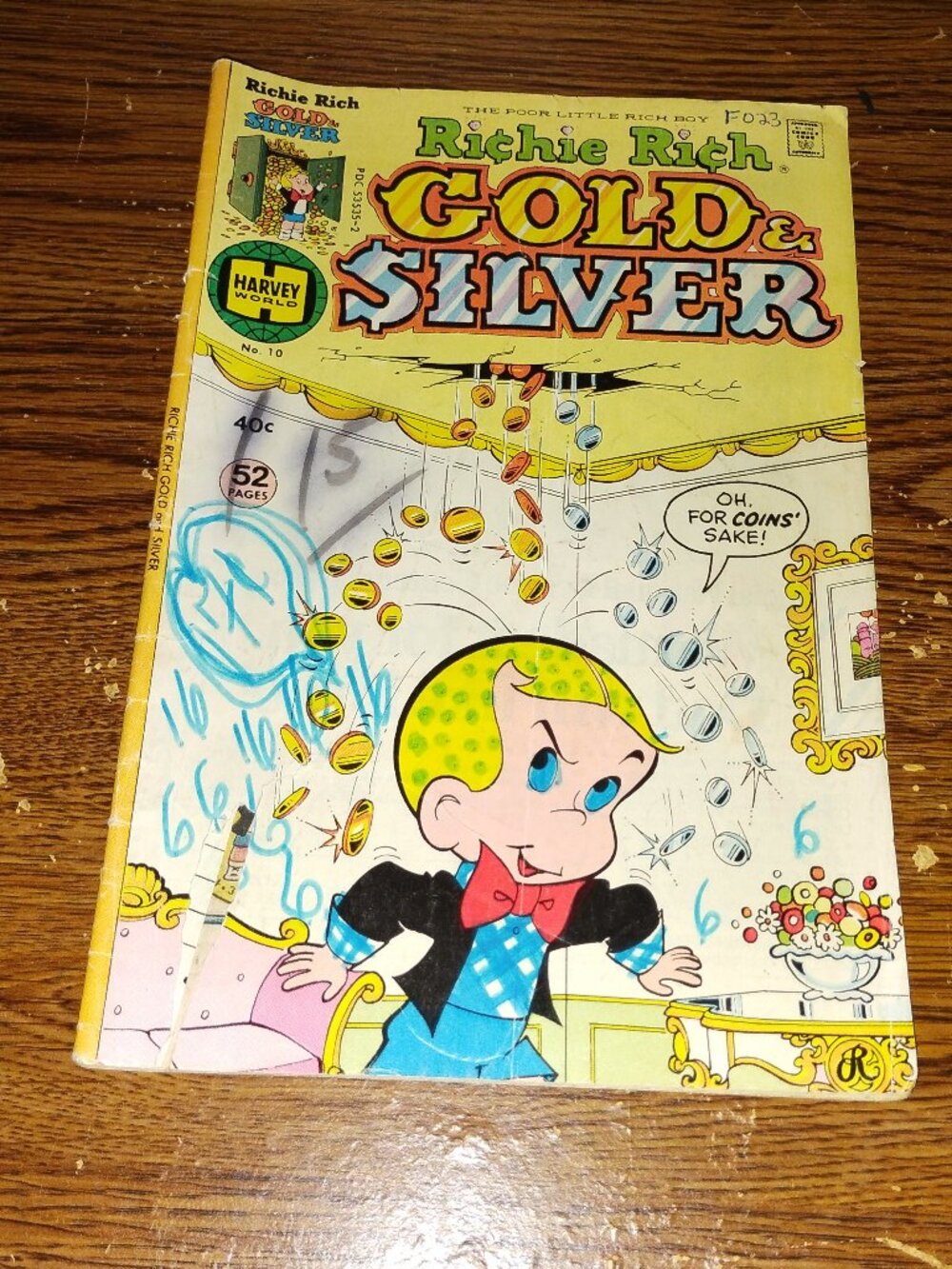 Richie Rich Gold & Silver #10 (Harvey Comics, 1977)